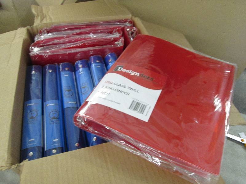 lot 258 image: Case of 20 Designders Red & Blue 1 ...