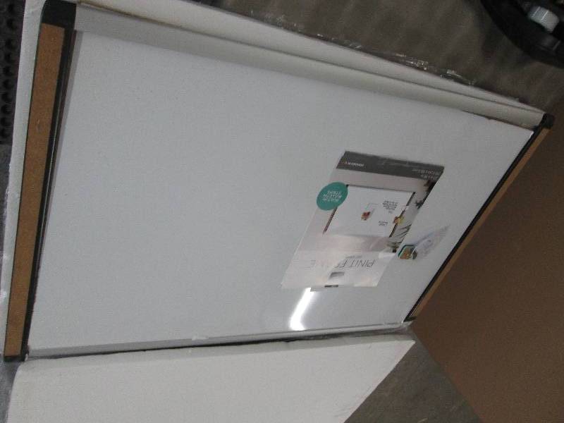 lot 261 image: Magnetic Dry Erase Board 35x23 brok...