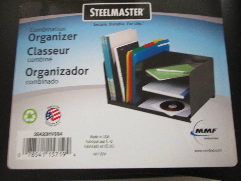 lot 271 image: SteelMaster Desk Organizer...