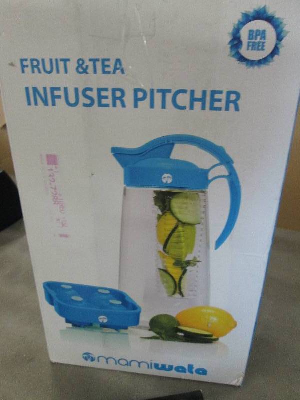 lot 277 image: Fruit & Tea Infusion Water Pitcher ...
