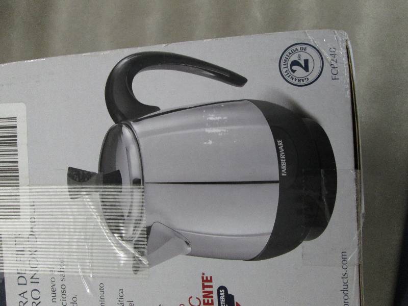 lot 291 image: Farberware 2-4 Stainless Steel Coff...