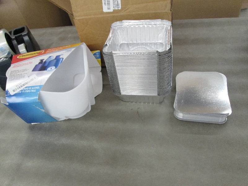 lot 293 image: Lot of Small Aluminum Foil Containe...
