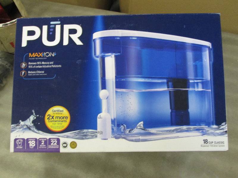 lot 302 image: Pur Maxion 18 cup Dispenser Filtrat...