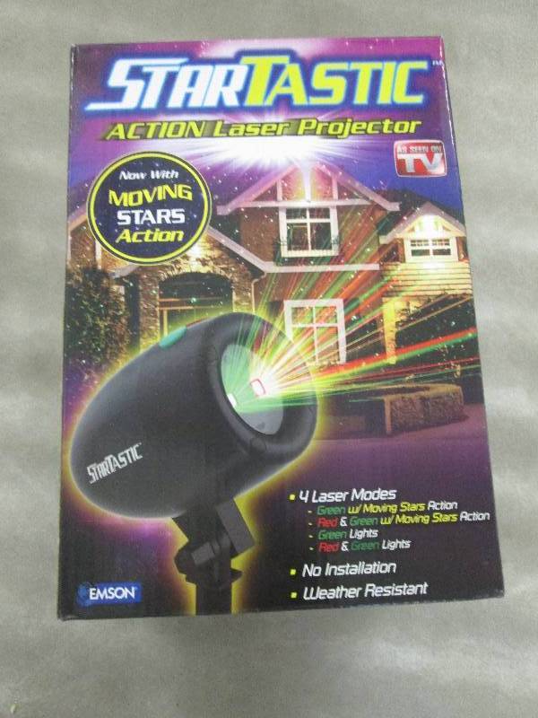 lot 307 image: Star tastic Action Laser Projector ...