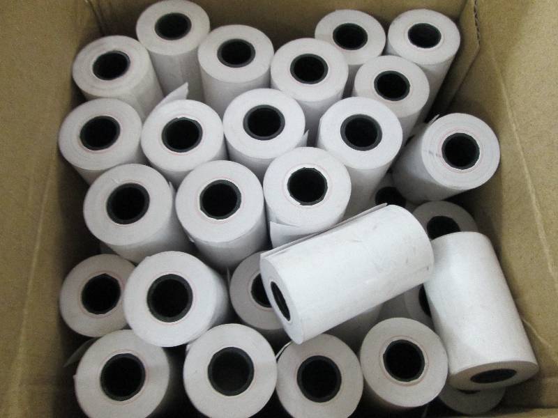 lot 311 image: Case of 100 Rolls Receipt Paper...