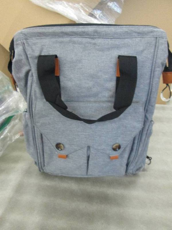 lot 315 image: Waterproof Backpack Diaper Bag...