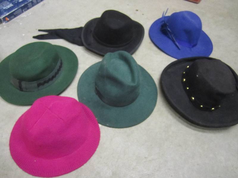 lot 8 image: 6 Hats See photos.  D-2...