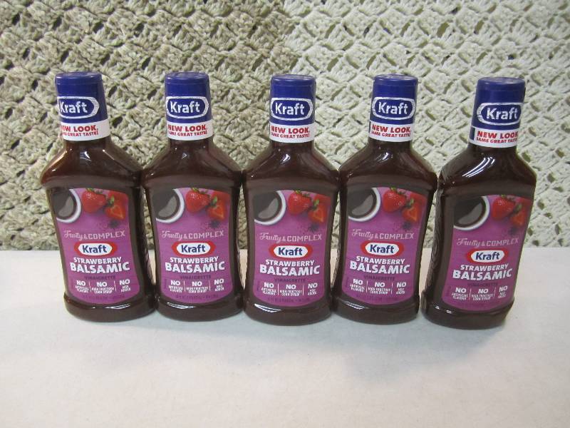 lot 68 image: 5 Bottles of Kraft Strawberry Balsa...