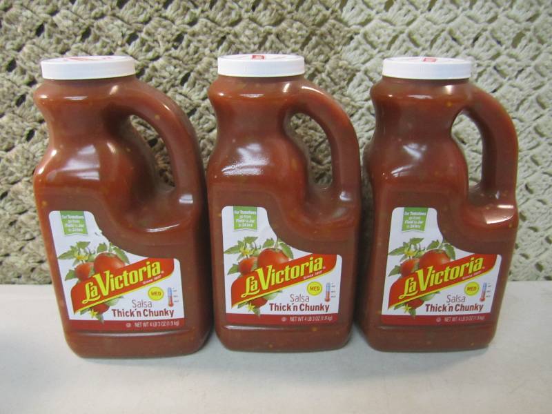 lot 72 image: 3 Large Containers of Thick and Chu...