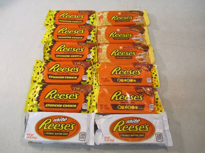 lot 83 image: 12 Packs of Mixed Reeses Peanut But...