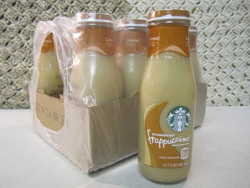 lot 103 image: Case of 12 Starbucks Caramel Frappu...
