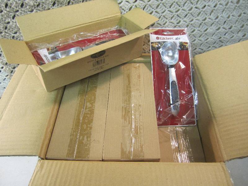 lot 114 image: Case of 36 Kitchen Mate Ice Cream S...