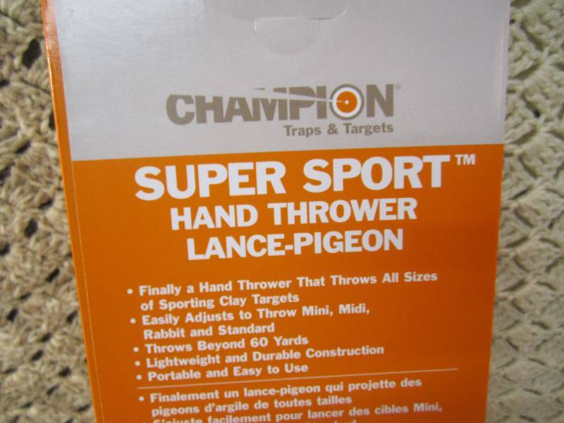 lot 138 image: 2 Champion Traps & Targets Super Sp...