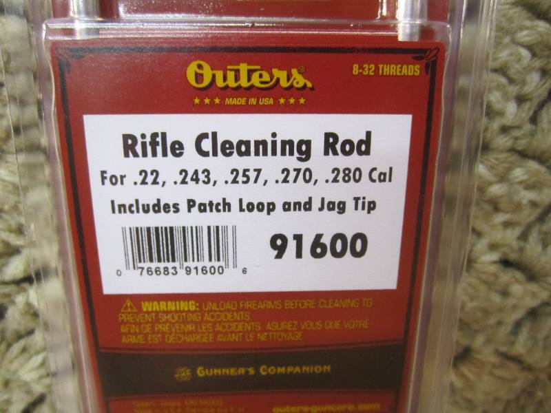 lot 153 image: Box of 6 Outers 91600 Rifle Cleanin...