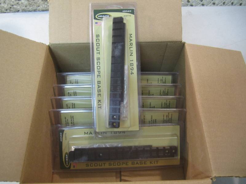lot 160 image: Box of 6 Weaver 48560 Marlin 1894 S...