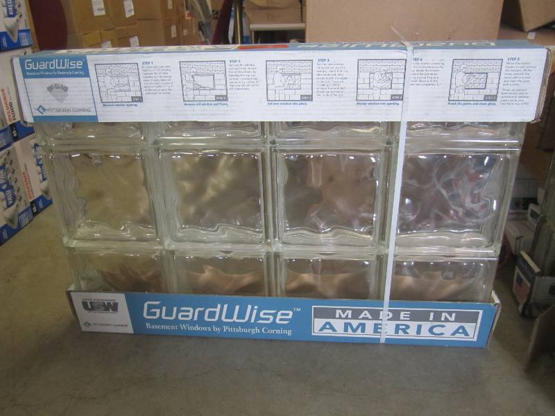 lot 167 image: GuardWise Basement Glass Block Wind...