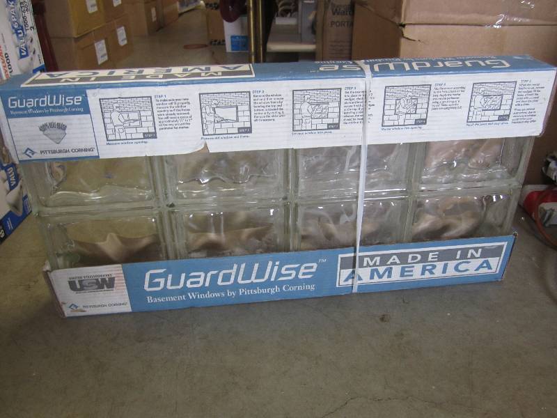 lot 170 image: GuardWise Basement Glass Block Wind...