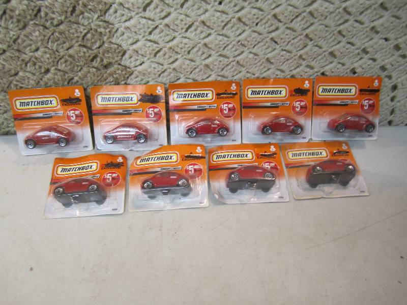 lot 192 image: 9 Matchbox Concept 1 Beetles  E-1...