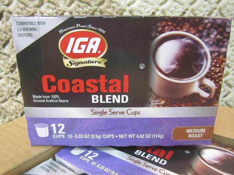 lot 194 image: Case of 6 Boxes of Coastal Blend Me...