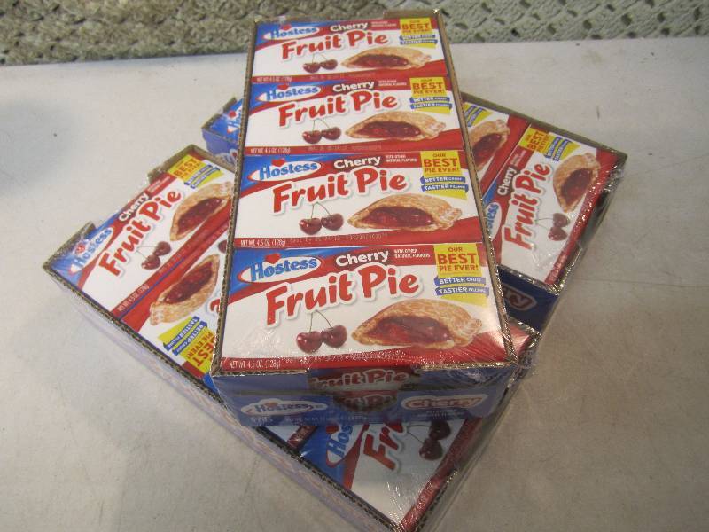 lot 199 image: 3 Packs with 8 Hostess Cherry Fruit...