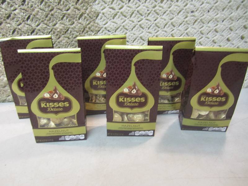 lot 202 image: 6 Bags of Hersheys Kisses Deluxe Ha...