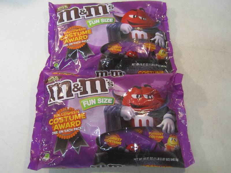 lot 226 image: 2 Big Bags of Fun Size Bags of M&M...