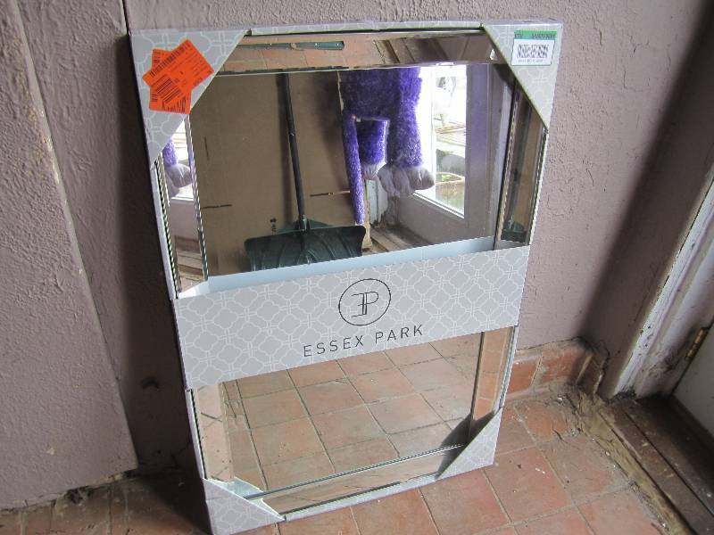 lot 280 image: 24 x 36 Essex Park Wall Mirror wi...