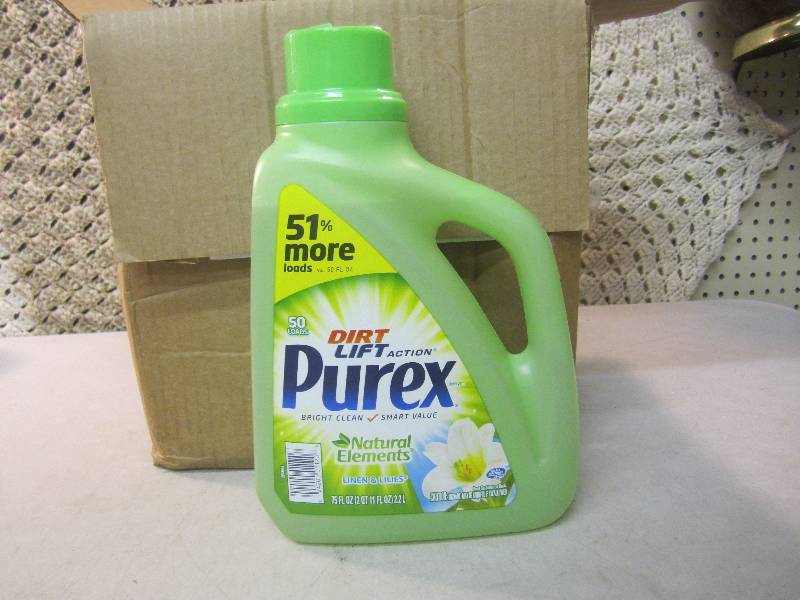 lot 292 image: 4 Bottles of Dirt Lift Action Purex...
