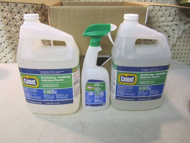 lot 298 image: 2 Comet Disinfecting - Sanitizing B...