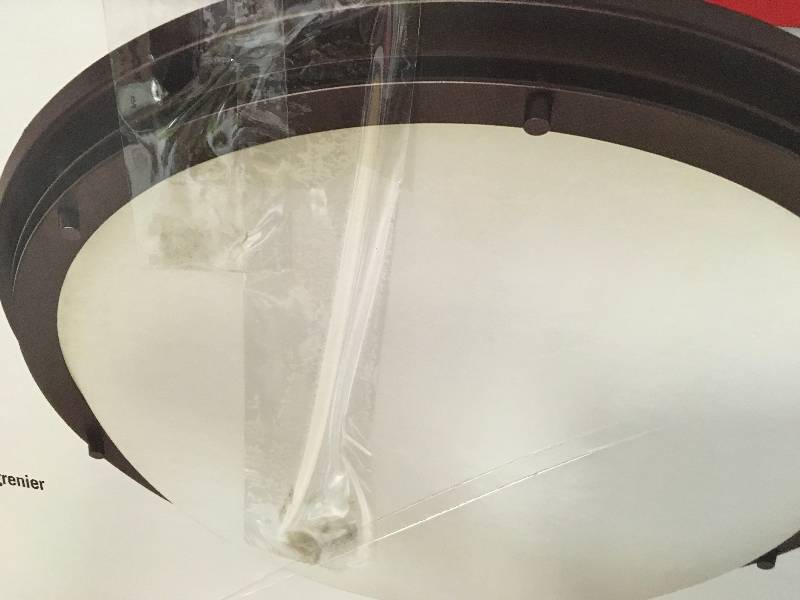 lot 5 image: NuTone InVent Decorative Oil-Rubbed Bronze 80 CFM Ceiling Exhaust Fan with Light and White Globe