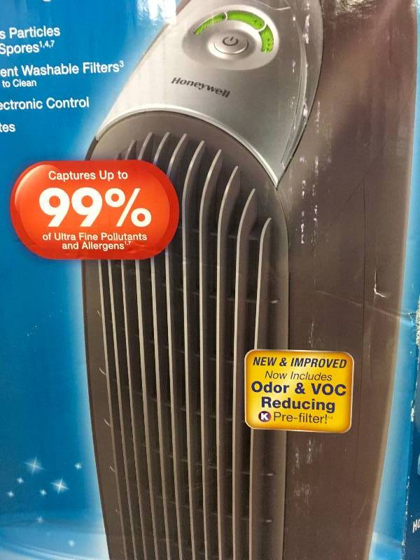 lot 59 image: Honeywell QuietClean Air Purifier