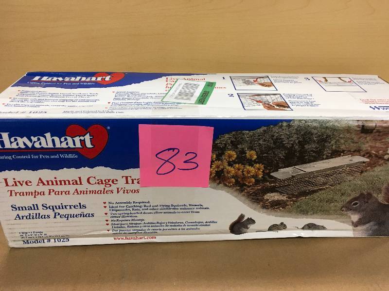 lot 83 image: Havahart Small 2-Door Animal Trap
