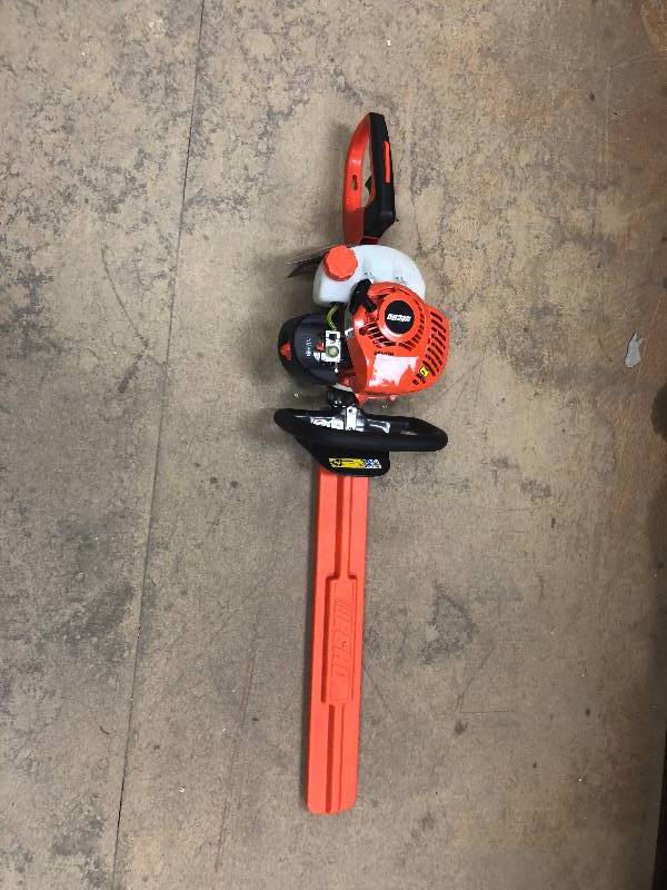 lot 109 image: ECHO 20 in. 21.2 cc Gas Hedge Trimmer in working conditions