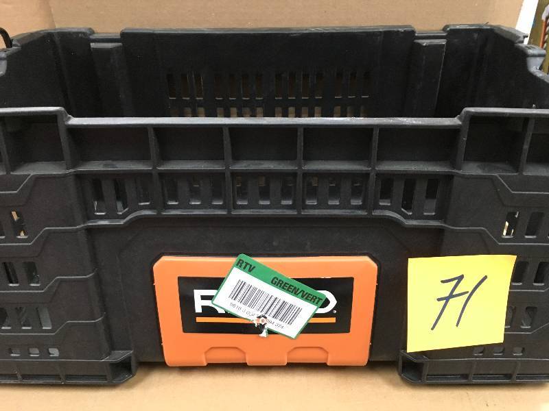 lot 71 image: Ridgid 22 in. Pro Box, Black in working condition