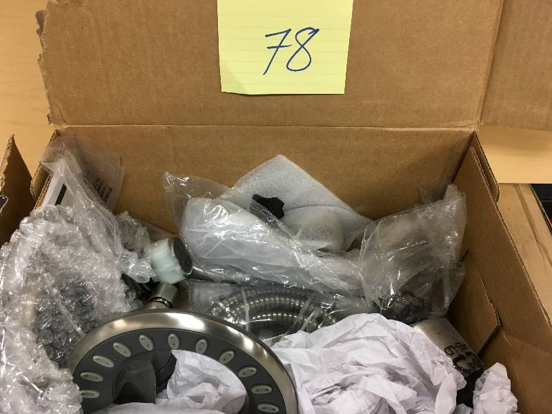 DELTA Linden In2ition 1-Handle Shower Only Faucet Trim Kit in Stainless (Valve Not Included) not used