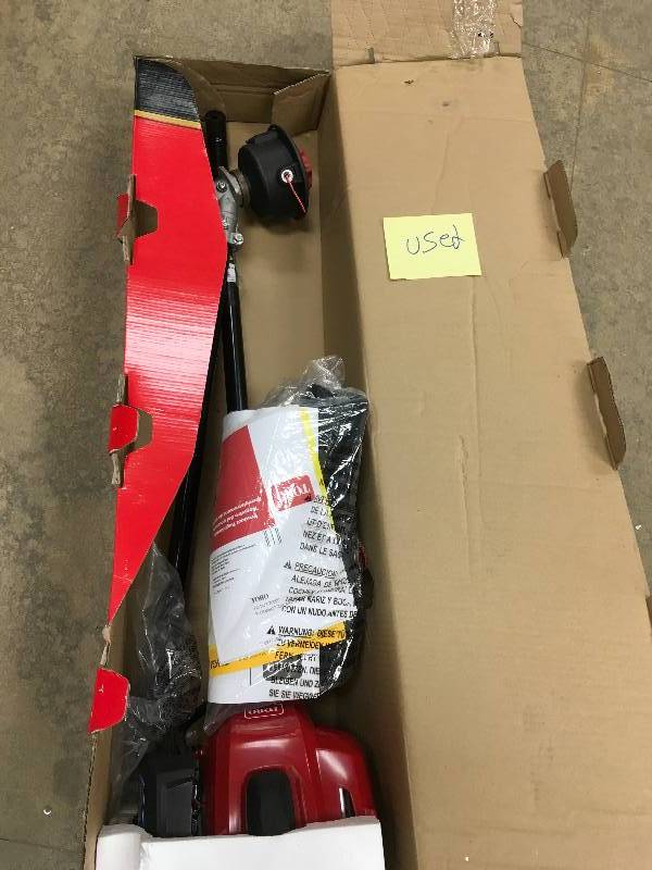 TORO 2-Cycle 25.4 cc Attachment Capable Straight Shaft Gas String Trimmer   in working conditions