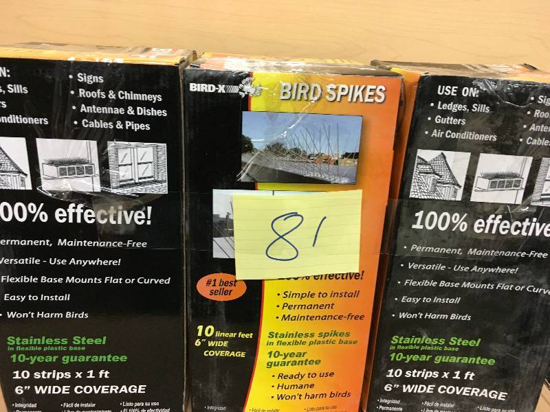 Bid B Gone Enviro Spike 10 ft. x 5 in. Stainless Steel Bird Spikes not used