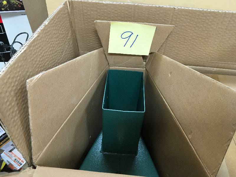 A-Frame Bracket Green Powder Coating not used