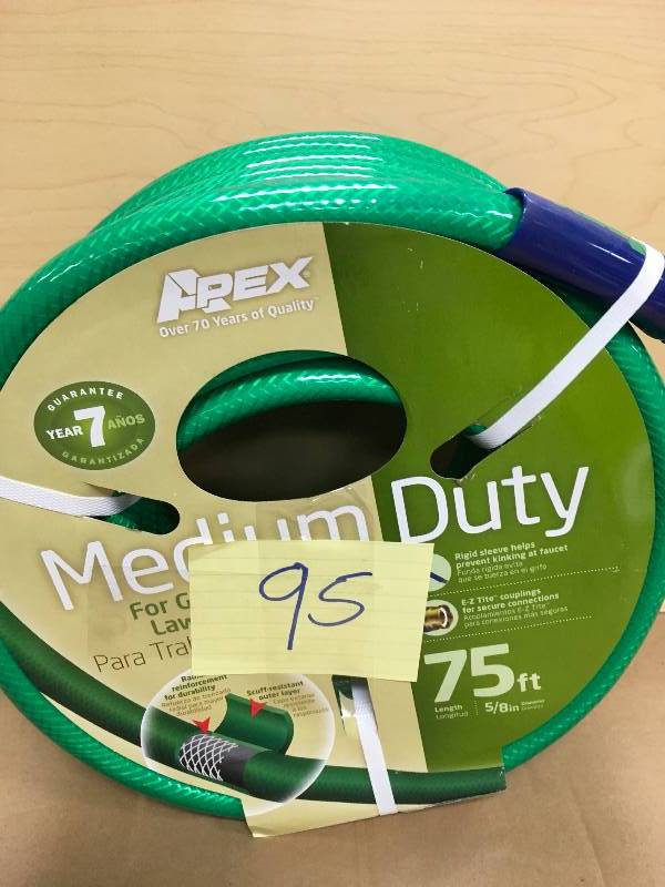 VIGORO 58 in. Dia x 75 ft. Medium Duty Water Hose not used
