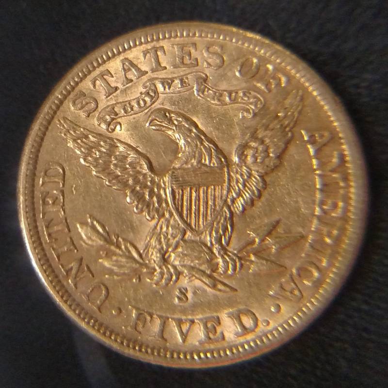 1903 S Five Dollar Liberty Gold Coi...