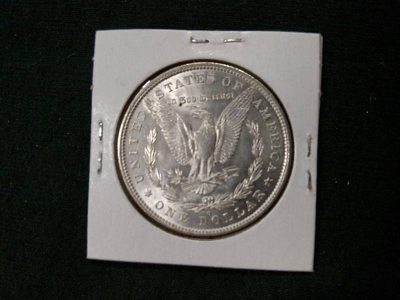1883 O AU Morgan Silver Dollar...