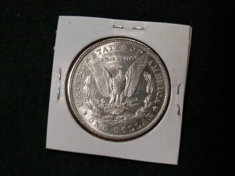 1891 AU Morgan Silver Dollar...