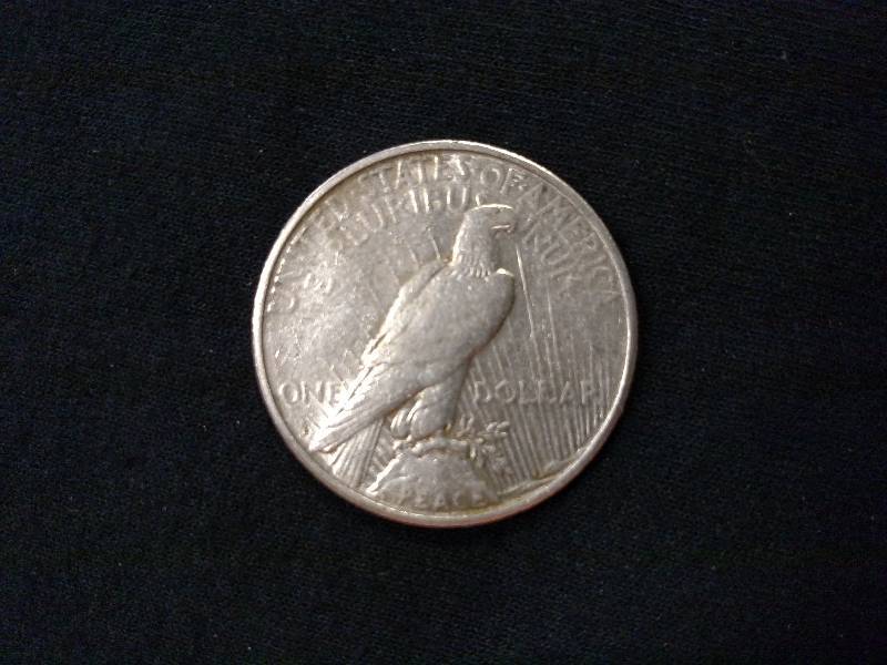1922 S Peace Silver Dollar...