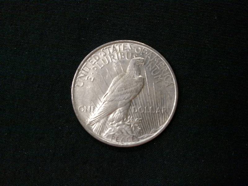 1923 D Peace Silver Dollar...