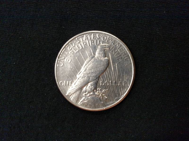 1925 Peace Silver Dollar...
