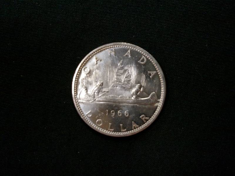 1966 Canada Silver Dollar .80 Silve...