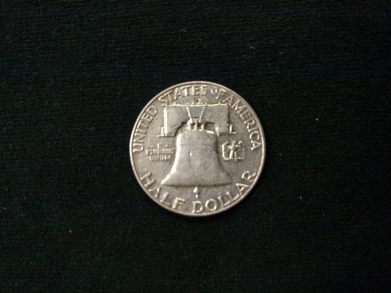 1963 D Franklin Silver Half Dollar...