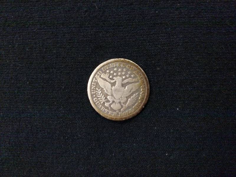 1899 O Barber Silver Quarter...
