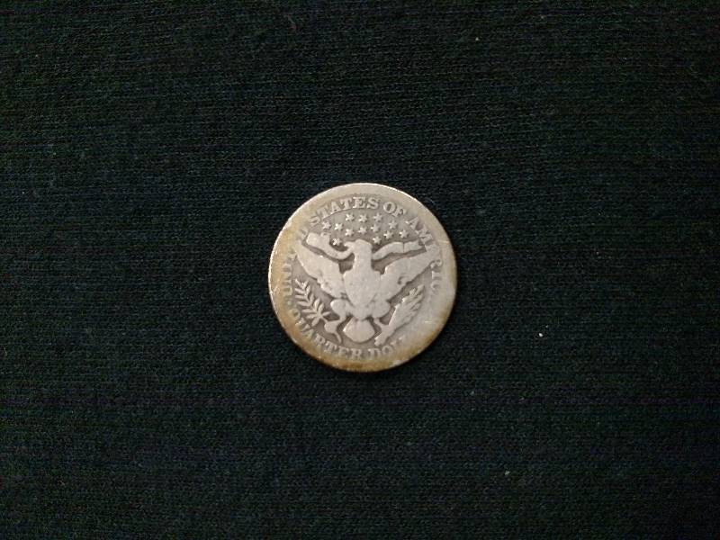 1903 Barber Silver Quarter...