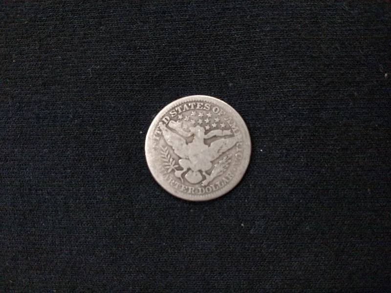 1912 Barber Silver Quarter...